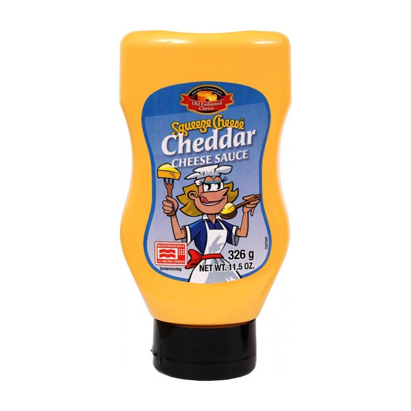 CHEDDAR Squeeze Cheese 326 g