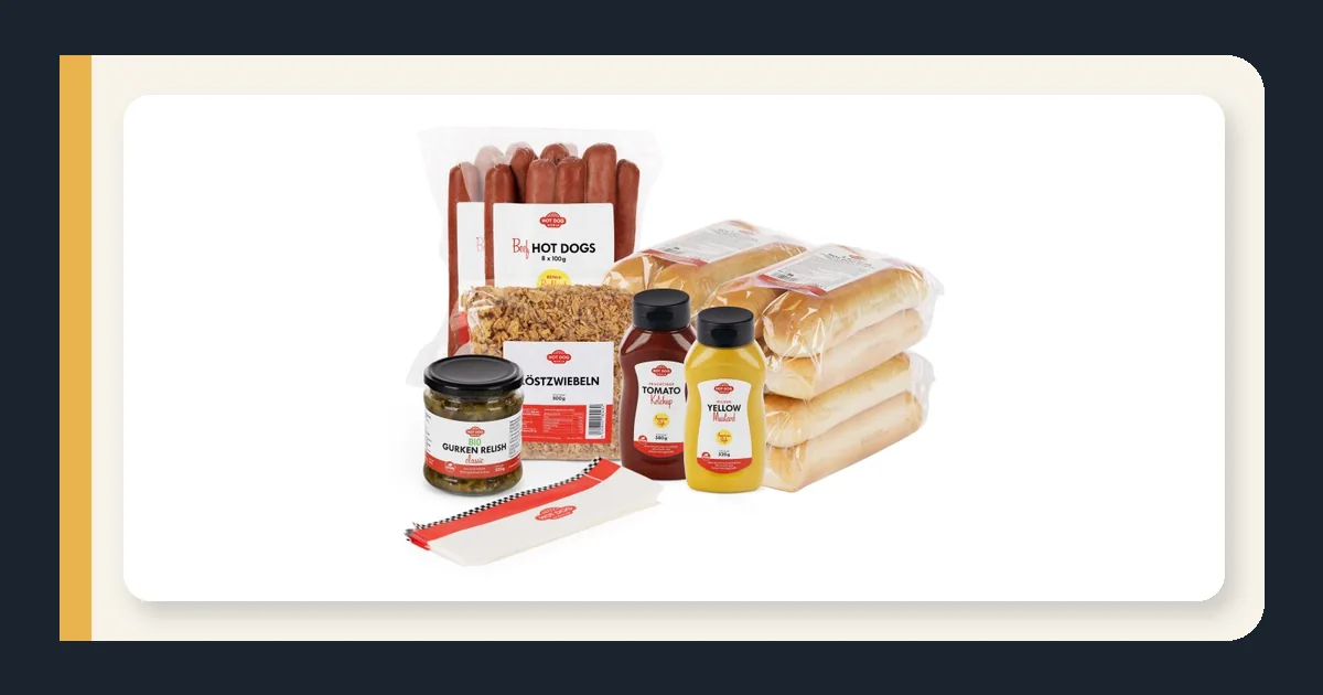 Pack découverte de hot-dogs grand format